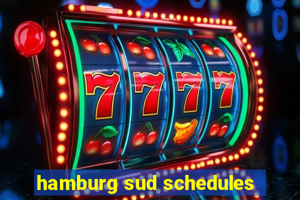 hamburg sud schedules